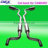Car Tuning Racing Stainless Steel 304 Catback for Camaro thumbnail-1