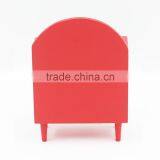 2017 4x2x5.5" Chritsmas Red/green Funny Wooden Children Toys Mini Dresser thumbnail-3