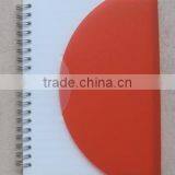 Spiral Note Book/plastic Cover Notebook/pp Cover Exercise Book