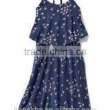 Cute Ruffle Top Spagetti Strap Child Girls Dress HSD8131 thumbnail-1