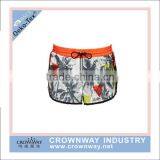 100 Polyester Dry Fit Textures Running Sport Shorts