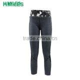 Wholesale Custom Sexy Polyester Spandex High Waist Fitness Women Leggings thumbnail-1