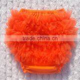 New Arrival High Quality 100%cotton Ruffle Bloomers for Baby Girls thumbnail-3