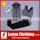 Women's Gym Sports Running Girls Slim Tops Women Yoga Sets Bra Sport Suit thumbnail-2