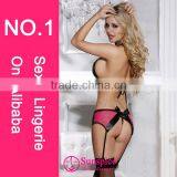 2015 Hot Sales Fashionable Style Sexy Japanese Cute Girl Lingerie Sexy Women Lingerie Galleries Sexy Garter Set thumbnail-2