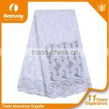 Water Soluble 2016 New Design SL0417-1 100% Cotton Swiss Voile Laces thumbnail-6