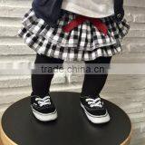 Black and White Grid Bloomer a Big Star on the Back Baby Underwear thumbnail-4