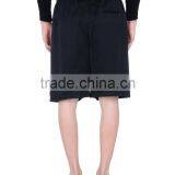 Men Black Cargo Fleece Sweat Shorts Sweat Pants Men Sweat Shorts thumbnail-2