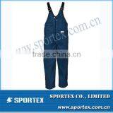Popular Men's Navy Adult Bib Overalls MZ0088 thumbnail-1