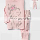 S32671W High Quality 100% Cotton Soft Wear Cartoon High Printed Kid's Pajamas Children Sleepwear thumbnail-4