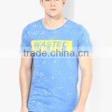 Cotton Printing Creative Round Neck T-shirt thumbnail-1