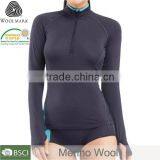 NTS 250 Midweight Base Layer Hoodie- Merino Wool, Full Zip ,women Female Hoodie Cheap thumbnail-2