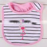 China Baby Bib Manufacturer 2016 New Arrival Cotton Bandana Baby Bib Cute Silicone Baby Bib thumbnail-6
