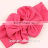 Dupioni Silk Baby Headband Kids Hair Accessories With Lace Rhinestone thumbnail-1