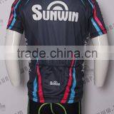 Cheap Breathable Coolmax Custom Team Cycling Jersey thumbnail-3