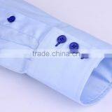 2017 New Men's Dress Shirt With High Double Button-down Collar thumbnail-5