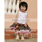 Brown Polka Dots With Light Pink Ruffles Pettiskirt WSZ16 WSZ16 thumbnail-1