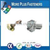 Taiwan M3 M12 M4.8-1.6 x 19mm Phillips Drive Pan Head Grade A2 Type C Point Stainless Steel Sheet Metal Screw With Hex Double thumbnail-4