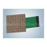 RoHS Customized Waterproof For Instruments Backlit Rubber Membrane Switch