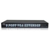 8 port VGA splitter extender