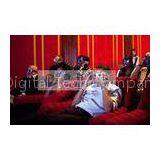 Luxury 4d Movie Theater , Simulator 4d Cinema System With Hydraulic Control Seats thumbnail-1