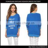 Vintage Inspired Top Stitched Women's Sweatshirt thumbnail-1