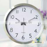 Wholesale Cheap Promotional Quartz Metal Wall Clock With Logo Imprinted