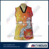 Custom 100% Poyester Usa Basketball Jersey/top/shirt thumbnail-1
