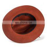 Wholesale Wool Felt Wide Brim Woman Fedora Hat thumbnail-5