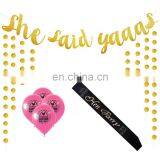 Bachelorette Party Sets She Said Yaaas Sets Hen Party Nights Decorations
