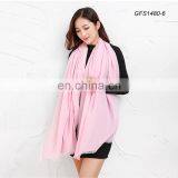 2018 Hot Products Plain Solid Color Women Tassel Shawl Scarf thumbnail-2