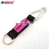 Keychain manufacturer made Custom logo mini carabiner keychain