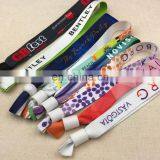 High Quality Hot Sell Event Promotion Fabric Polyester Wristband thumbnail-6