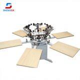 Manual DIY Full Set 6 Color 6 Station T-shirt Silk Screen Printing Machine Kit All Stuff Including thumbnail-5