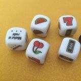 Wholease Heat Printing D4,D6,D8,D10 Kinds of Plastic Acrylic Dice/board Game Dice thumbnail-3