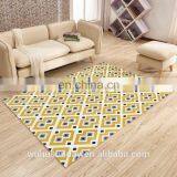 PRINTED SHORT PLUSH MAT - 3598 COMTEMPERORY MODERN DESIGN thumbnail-3