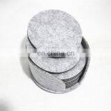 Customized Design Super Quality Soft Pvc Rubber Wool Felt Ball Eco Friendly Table Glass Placemats Coasters thumbnail-2