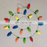 Home Decoration Party Decoration Wall Hanging Felt Colorful String Lamp thumbnail-3