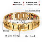 Healthcare Germanium Negative Stainless Bio Magnetic Bracelet Pain Relief Energy Bracelet thumbnail-7