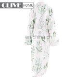 Unisex Western Super Soft All Pattern Accept Printed Waffle Cotton Hotel Bathrobe thumbnail-3