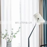 Good Quality Luxury Cotton Linen Fabric Seamless Patchwork Solid Colour Decorative Home Textile Blackout Curtain