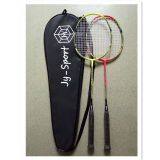 Full Carbon Badminton Racket With Cover Custom Brand Logo Acceptable thumbnail-4