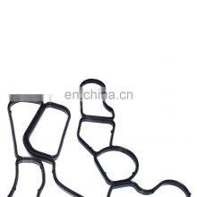 2Pcs Engine Oil Filter Housing+Timing Case Gasket Set For Mercedes 2721840280 thumbnail-5