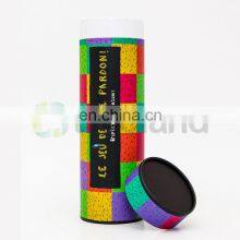 Round Luxury Cardboard Tube Gift Box t Shirt Wholesale Packaging thumbnail-5