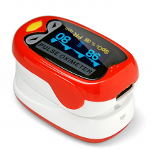 2021 New Design Factory Price Children Fingertip Pulse Oximeter Rechargeable Finger Pulse Oximeter TFT Screen Display Oximeter Devices thumbnail-2