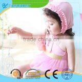 Baby Girls Fashion Beach Clothes/lovely Swimwear With Cap for Girl thumbnail-2