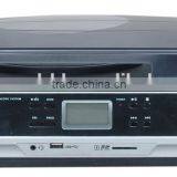 USB Turntable Player and Converter, Hot Sale Bluetooth Vinyl Suitcase Style Turntable thumbnail-3