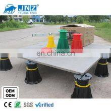 JNZ Factory Price Plastic Adjustable Tile Pedestal Outdoor Floor Pedestal Raised Floor Pedestal