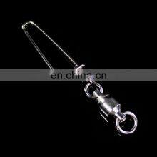 5pcs/bag Curved Pin Saltwater Swivel Fishing Gear Fishing Accessories Bearing Swing Swivel thumbnail-5