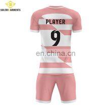 Breathable Sublimation Soccer Uniform Set Custom Wholesale Price Soccer Uniform Set thumbnail-2
